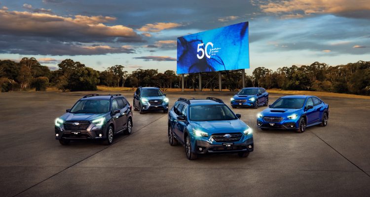 Subaru Australia's 50 Years Edition
